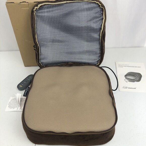 Snailax 2-in-1 Shiatsu Foot and Back Heat Massager SL-522S New Open Box - Picture 12 of 16